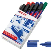 Marcatore permanente 30 - punta tonda - da 1,5 a 3 mm - colori assortiti - Edding - conf. 10 pezzi
