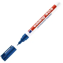 Marcatore permanente 404  - punta tonda extra fine  - 0,75 mm - blu - Edding