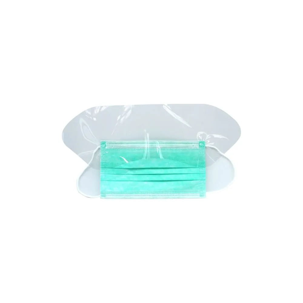 Mascherina chirurgica - con visiera paraschizzi - PVS
