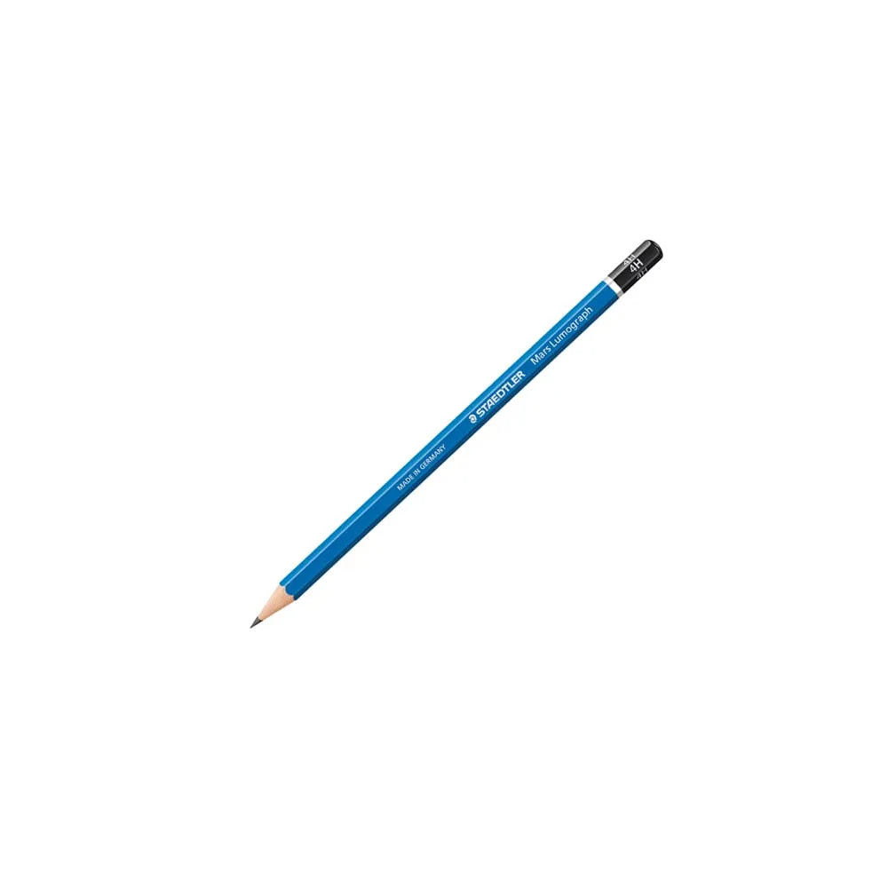 Matita di grafite Mars Lumograph 100 - gradazione 4H - Staedtler
