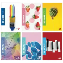 Maxiquaderno Be More Pop - A4 - 4mm - 36+2 fogli - 100 gr - BM