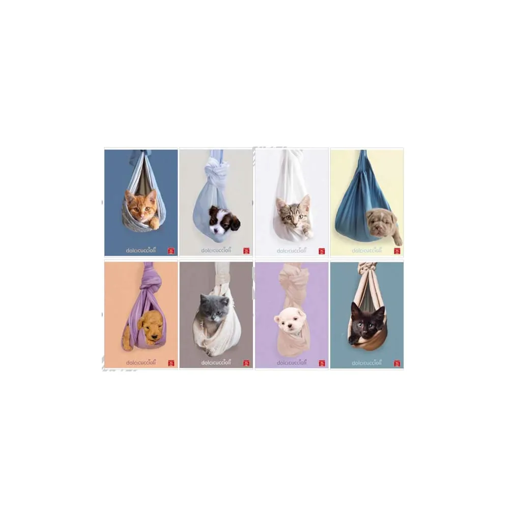 Maxiquaderno Cuccioli - A4 - 4 mm c/margine - 42 fogli - 80 gr - Pigna