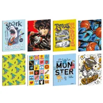 Maxiquaderno Kid Boy - A4 - rigo di 3a - 21 fogli - 80 gr - Blasetti