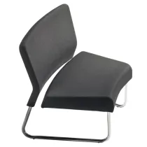 Modulo curva interna - divanetto Slastic SLS - senza braccioli - nero - Unisit