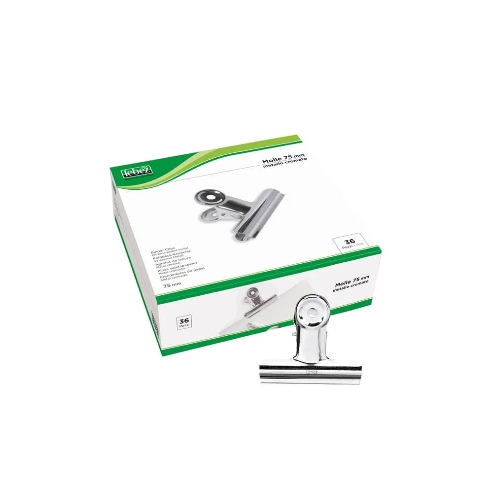 Molla - 6,5 cm - acciaio cromato - Lebez - conf. 36 pezzi