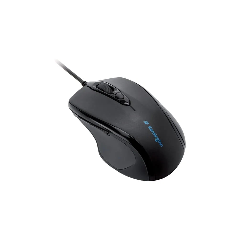 Mouse Pro Fit medie dimensioni - con cavo - nero - Kensington