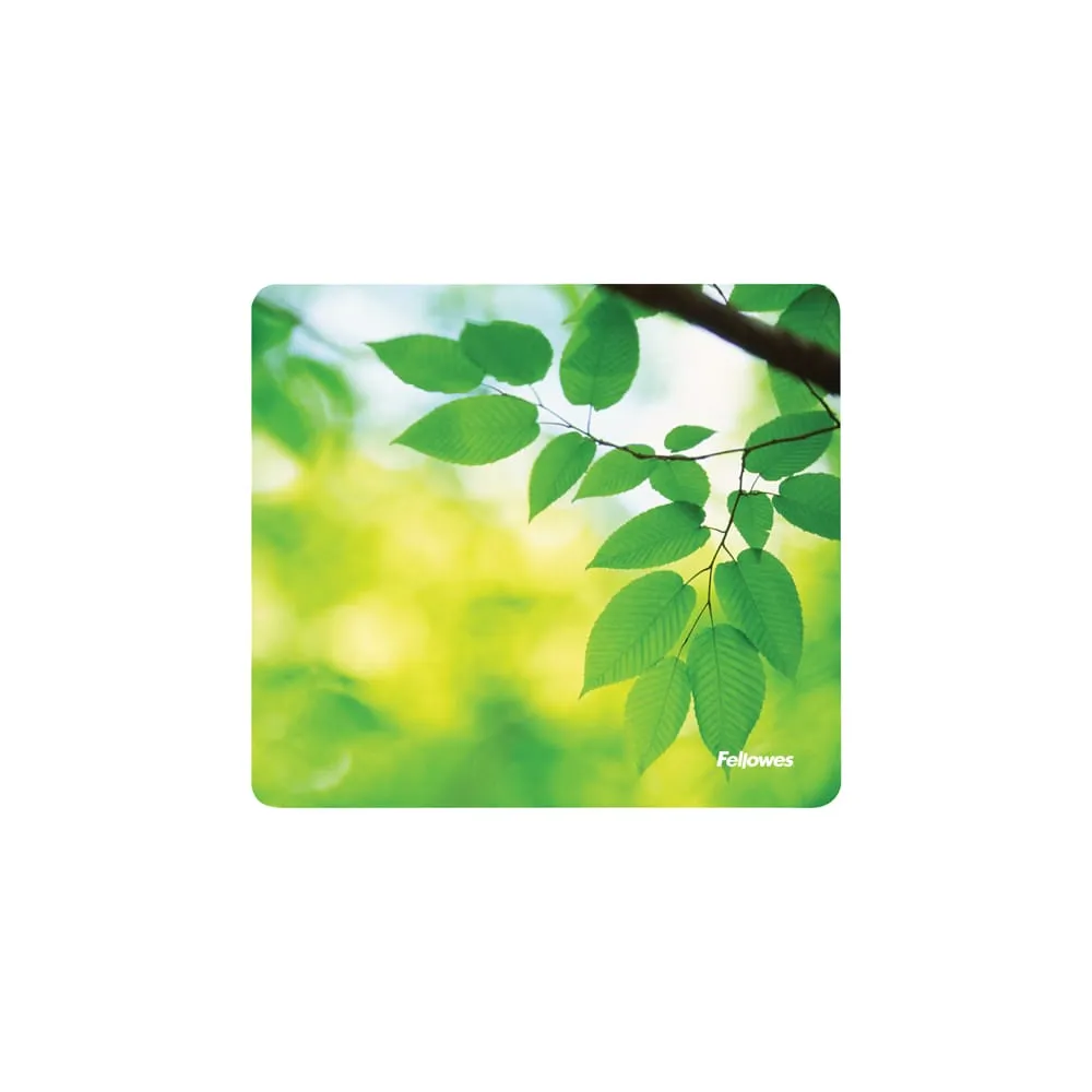 Mousepad Earth Series - Foglie - ecologico - Fellowes