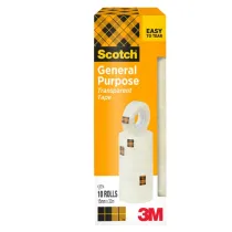 Nastro adesivo 508 - 15 mm x 33 m - PP - trasparente - Scotch - torre 10 rotoli