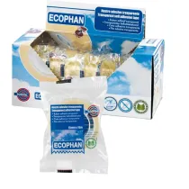 Nastro adesivo Ecophan - confezionato singolarmente - 15 mm x 10 m - acrilico - trasparente - Eurocel