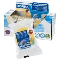Nastro adesivo Ecophan - confezionato singolarmente - 19 mm x 33 m - acrilico - trasparente - Eurocel