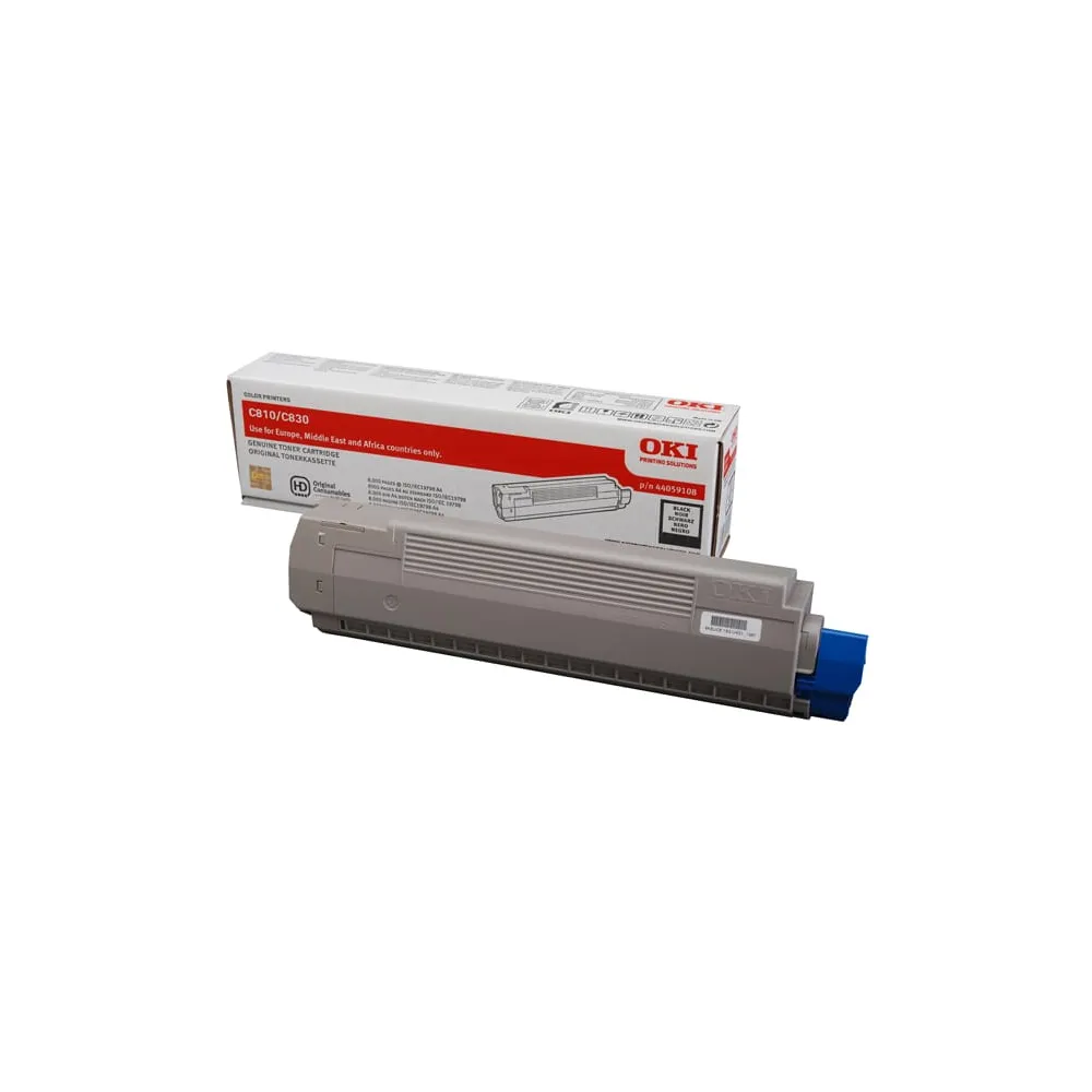 Oki - Toner - Nero - C-810 C-830 - 44059108 - 8.000 pag