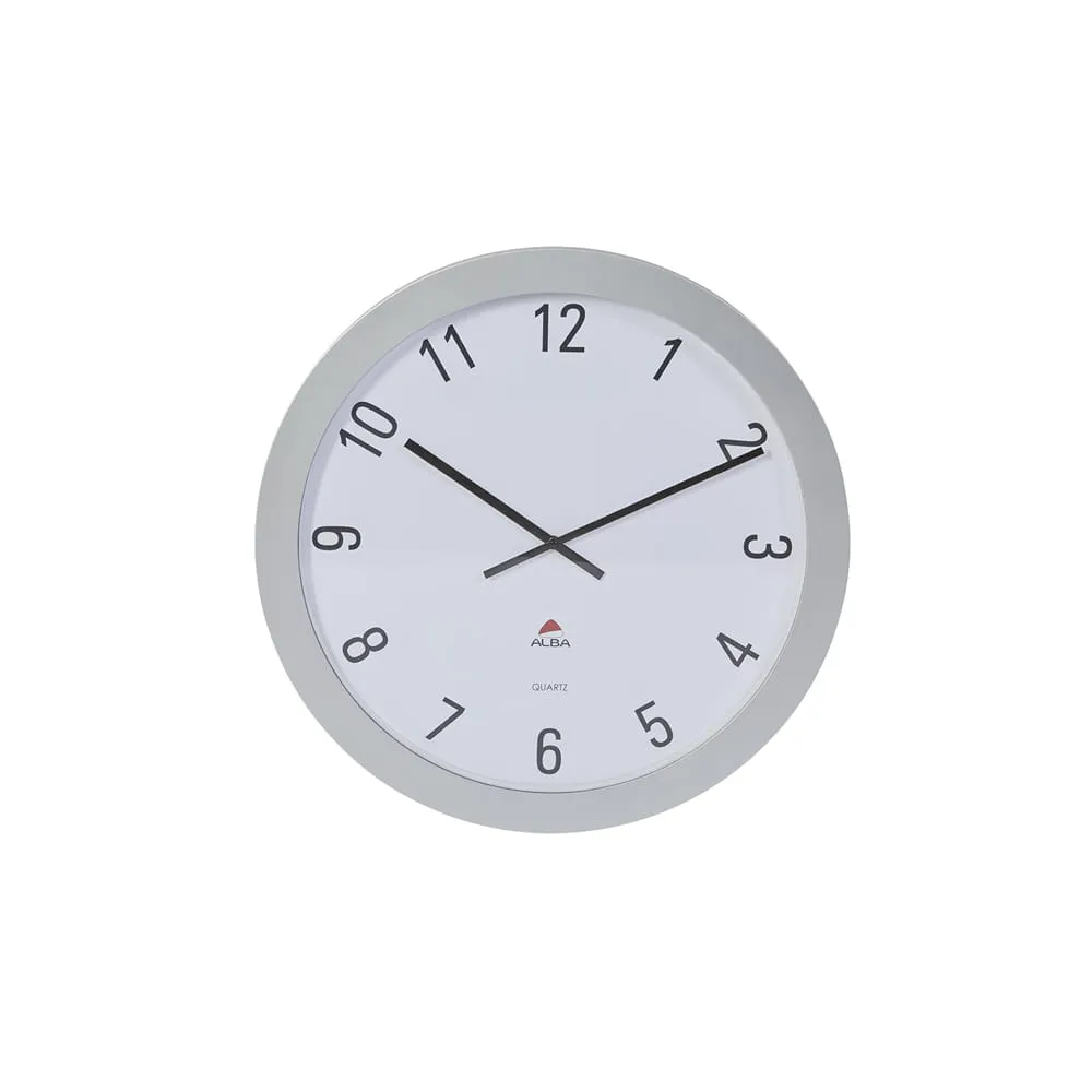 Orologio da parete Giant - diametro 60 cm - grigio - Alba