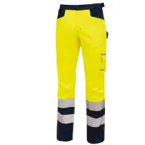 Pantalone invernale alta visibilitÃ  Beacon - giallo fluo - taglia XL - U-Power