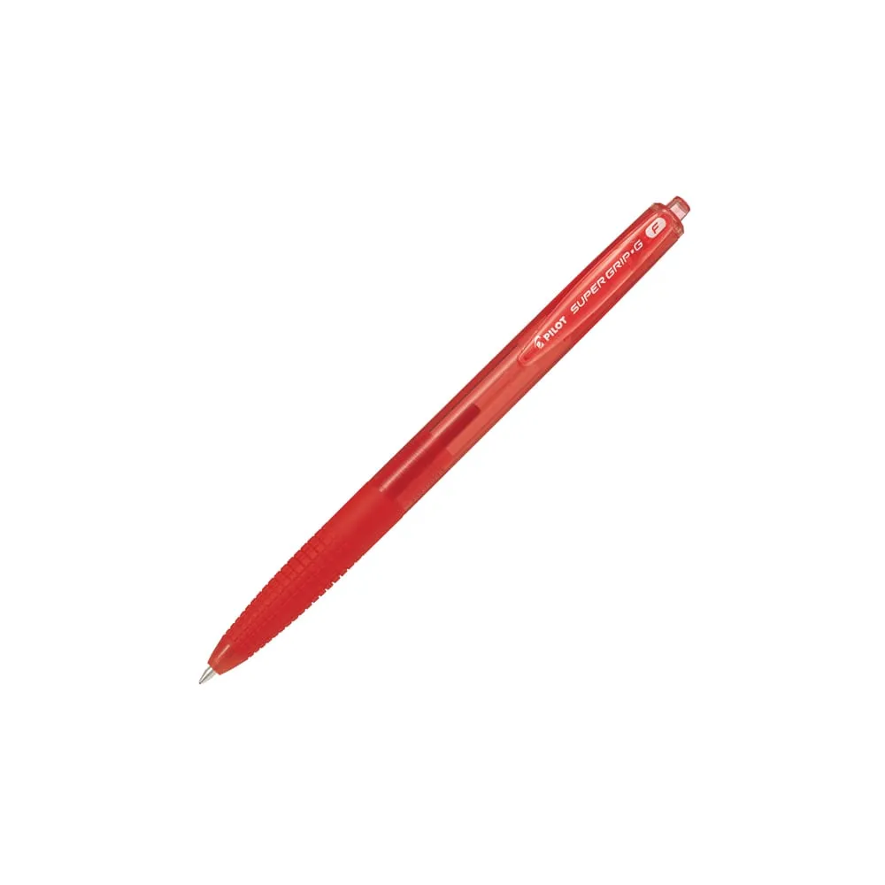 Penna a scatto Supergrip G  - punta 0,7mm - rosso - Pilot