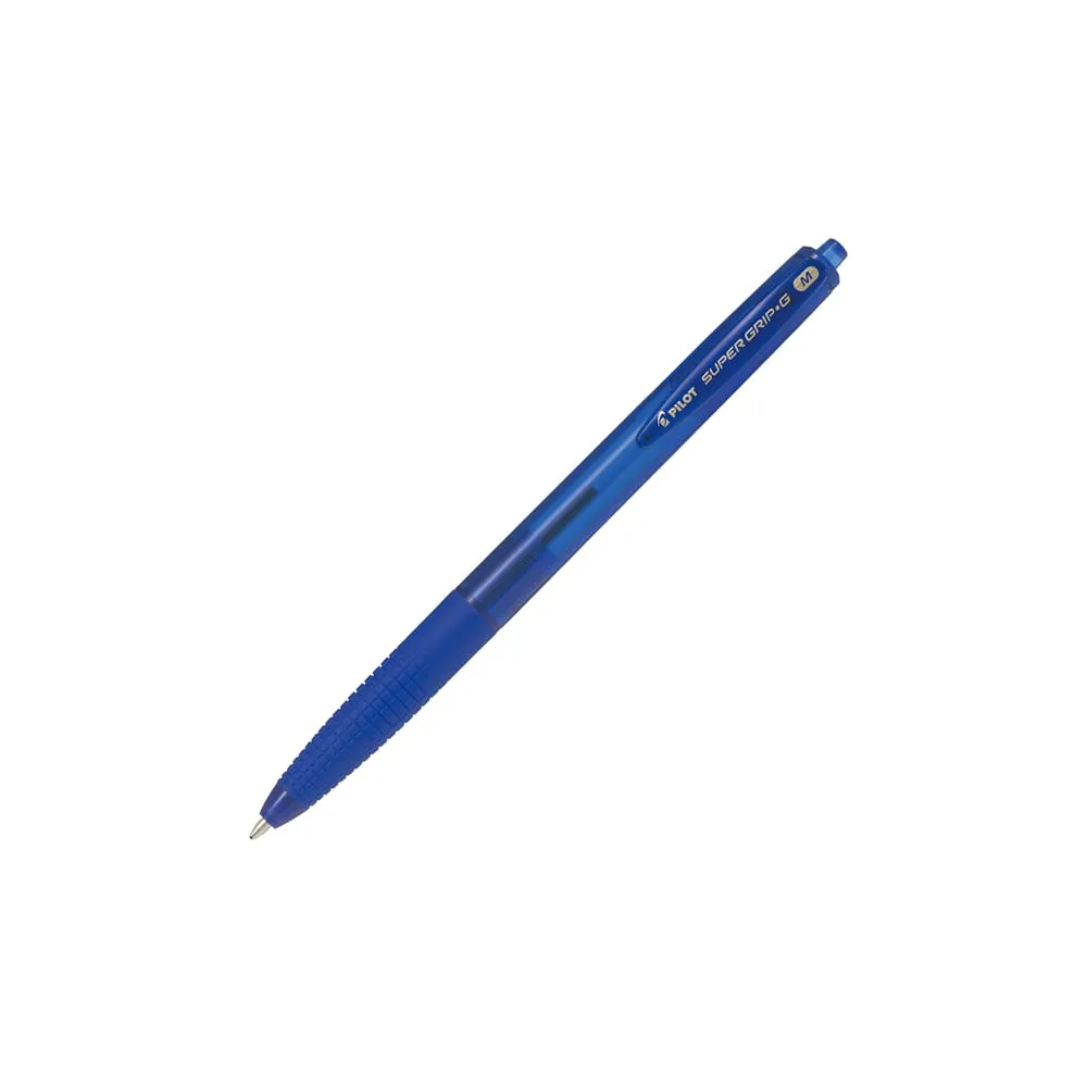 Penna a scatto Supergrip G  - punta 1,0mm - blu - Pilot