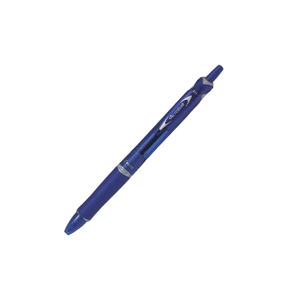 Penna a sfera a scatto Acroball Plastic Begreen - blu - punta 1,0mm - Pilot