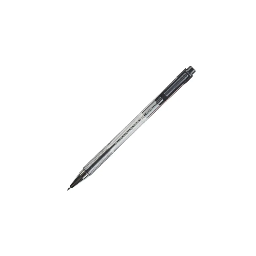 Penna a sfera a scatto BP S Matic - punta media 1,0mm - nero  - Pilot