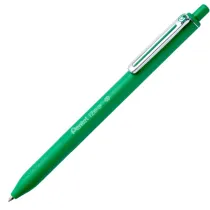 Penna a sfera a scatto iZee - punta 0,7 mm - verde - Pentel