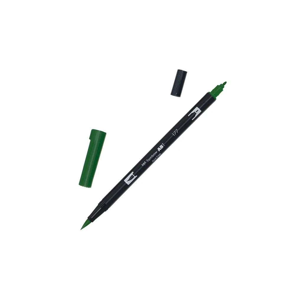 Pennarello Dual Brush 177 - dark jade - Tombow