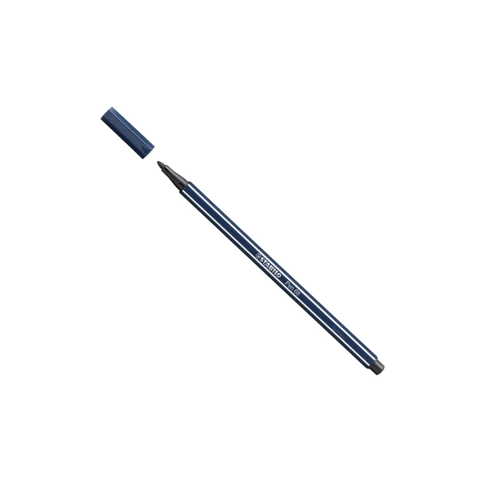 Pennarello Pen 68 - grigio  payne 98 - Stabilo