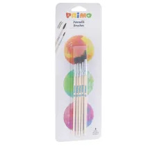 Pennelli e portapennelli - tondi - Primo - blister 5 pezzi