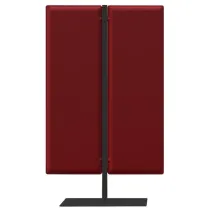 Piantana Moody - a 2 pannelli - H 160 cm - rosso