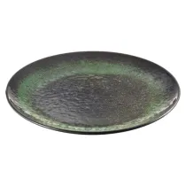 Piatto piano Linea Amazzonia - diametro 23,5 x 2,5 cm - melamina - Leone