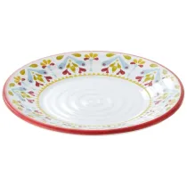 Piatto piano Linea CorfÃ¹ - diametro 18 x 1,8 cm - melamina - Leone