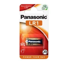 Pila - LR1 - 1,5V - alcalina - Panasonic - blister 1 pezzo