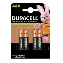 Pila ministilo AAA - 1,2V - Precharged - ricaricabili - Duracell - blister 4 pezzi