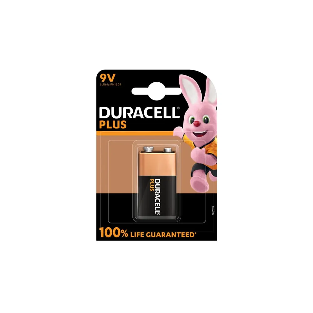 Pila Transistor - 9V Plus - MN1604 - Duracell - blister 1 pezzo