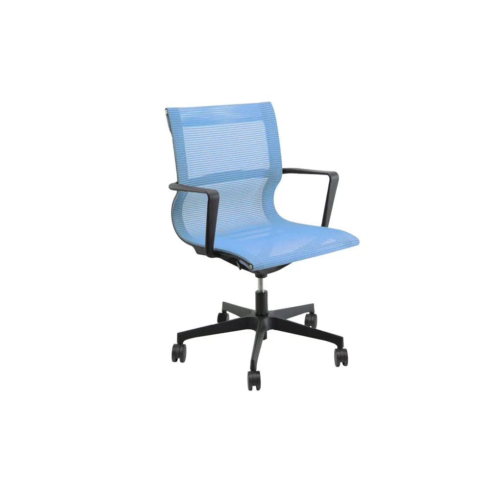 Poltrona direzionale Tekno TKN - con braccioli inclusi - blu - Unisit