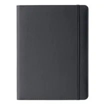 Portablocco Meet - con elastico - 31 x 25 x 1,4 cm - antracite - In Tempo