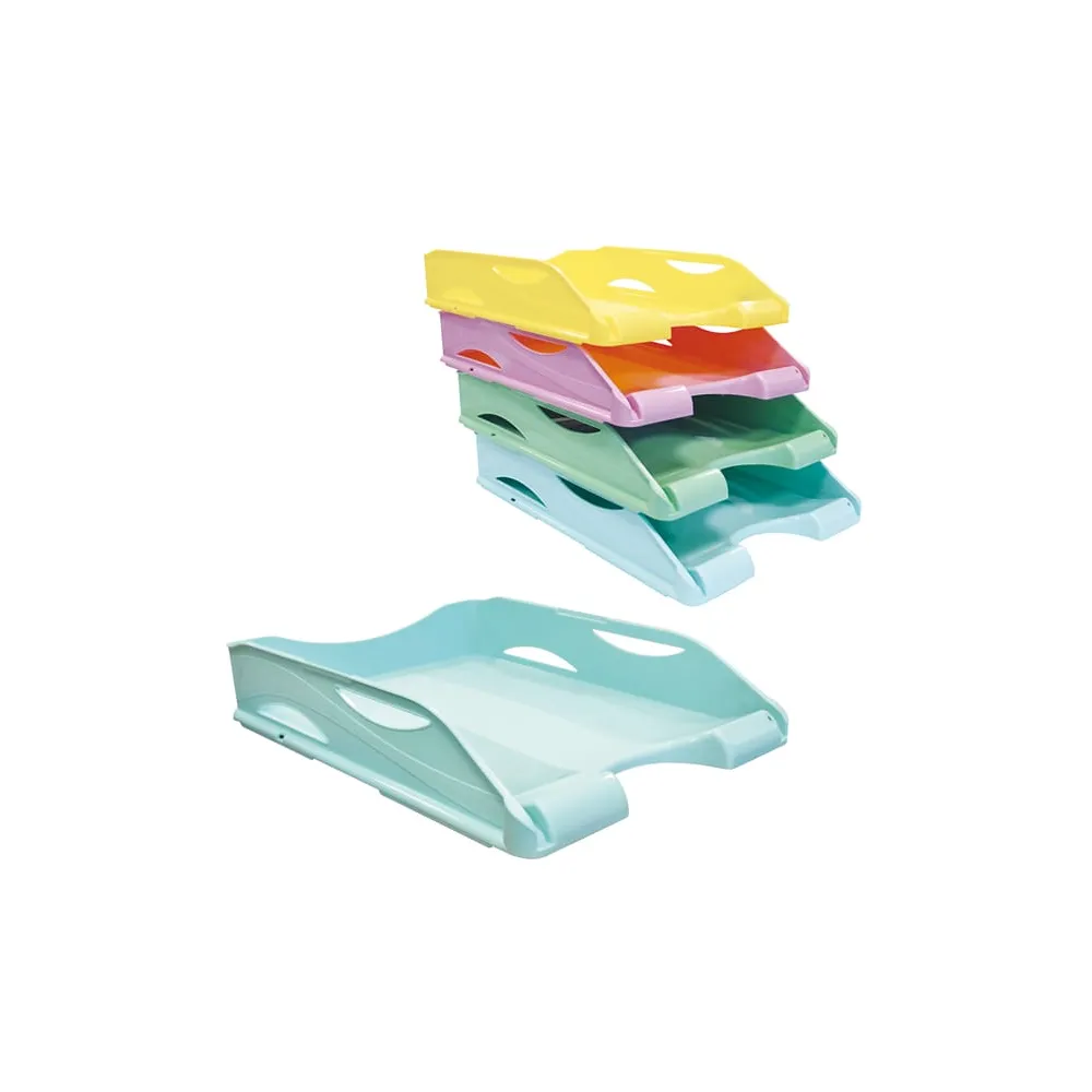 Portacorrispondenza Keep Colour Pastel - infrangibile - 23 x 32 cm - azzurro - Arda