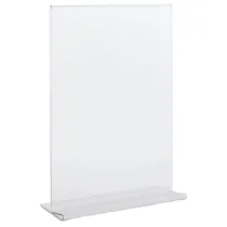 Portadepliant con base a T - A5 - 15 x 21 cm - Lebez