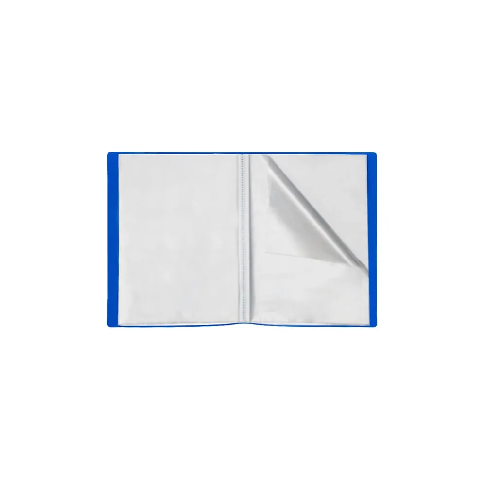 Portalistini Eco - PP - 22 x 30 cm - 30 buste lisce -  blu - Starline