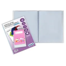 Portalistini personalizzabile Premium - liscio - 22x30 cm - 80 buste - trasparente - Favorit