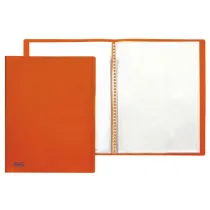 Portalistini Sviluppo - buccia - PP - 22 x 30 cm - 30 buste - arancio - Favorit