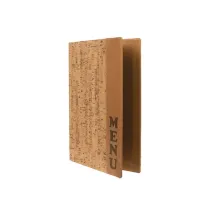 PortamenÃ¹ Design - 1 inserto doppio incluso - A4 - 24 x 34 cm - sughero - Securit