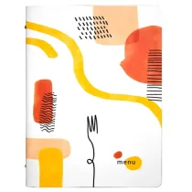 PortamenÃ¹ linea Spaghetti -  A4 - 24,6x31,6 cm - bianco - Stilcasa