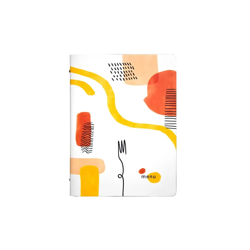 PortamenÃ¹ linea Spaghetti -  A4 - 24,6x31,6 cm - bianco - Stilcasa