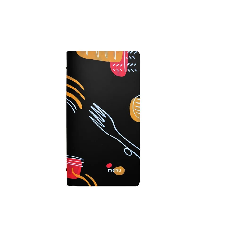 PortamenÃ¹ linea Spaghetti - 18x31,6 cm - nero - Stilcasa