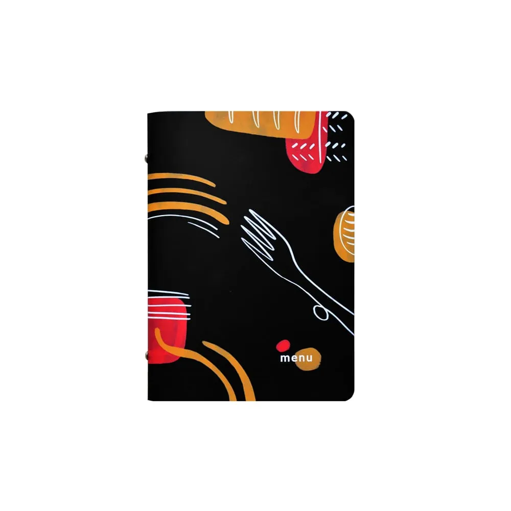 PortamenÃ¹ linea Spaghetti - A5 - 17x23 cm - nero - Stilcasa