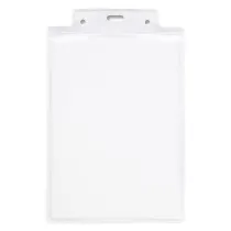 Portanome Pass 6S - 10 x 15 cm (A6) - PVC - trasparente neutro - Sei Rota - conf. 50 pezzi