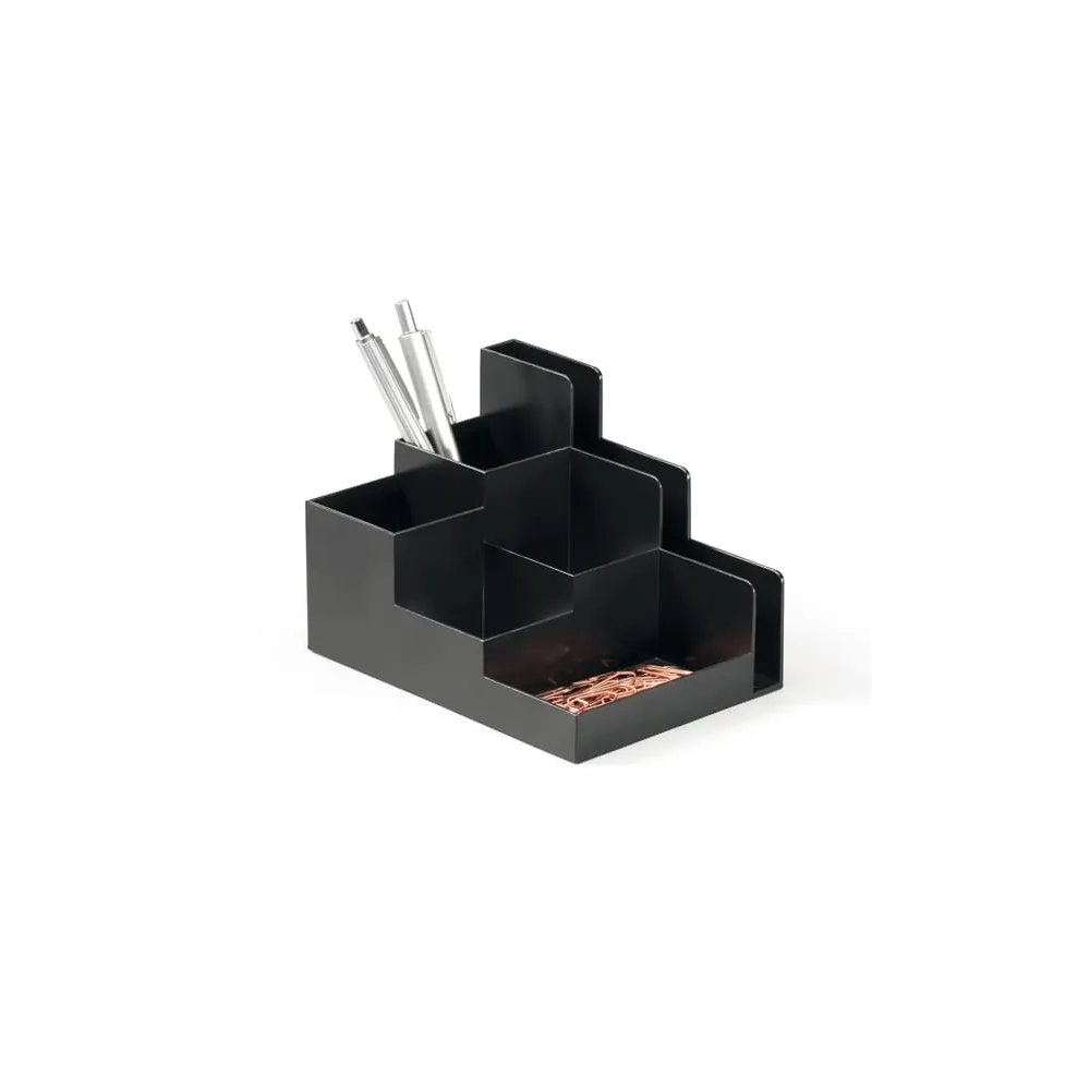 Portaoggetti da scrivania Optimo - 16,2 x 11,8 x 11 cm - nero - Durable