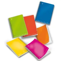 Quaderno Monocromo - A5 - 1 rigo - 70 fogli - 80gr - c/fori - spiralato - Pigna