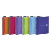 Quaderno spiralato My Colors - 1 rigo con margine - 150 x 210mm - 90gr - 90 fogli - Oxford