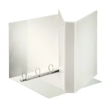 Raccoglitore personalizzabile Display - 22 x 30 cm - 4 anelli a D 30 mm - 4,7 cm - bianco - Esselte