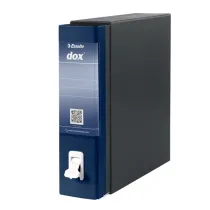 Registratore Dox 1 - dorso 8 cm - commerciale 23 x 29,7 cm - blu - Esselte Dox
