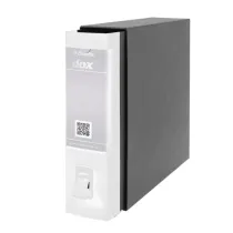 Registratore Dox 2 - dorso 8 cm - protocollo 23 x 34 cm - bianco - Esselte Dox